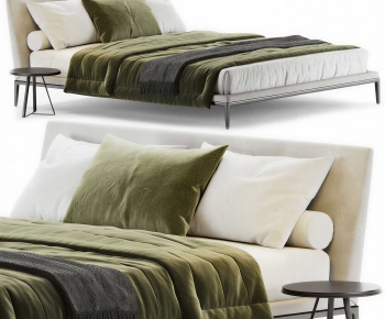 Modern Double Bed-ID:360329231