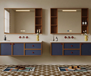 Modern Bathroom Cabinet-ID:929848915