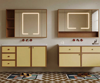 Modern Bathroom Cabinet-ID:285406112