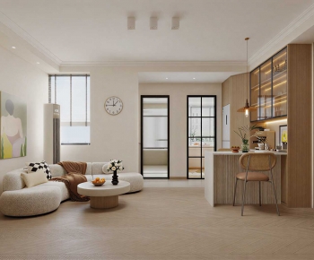 Modern A Living Room-ID:634959944