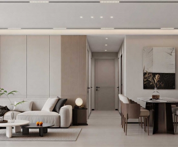 Modern A Living Room-ID:855293049