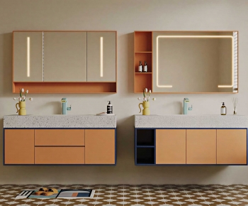 Modern Bathroom Cabinet-ID:201004035