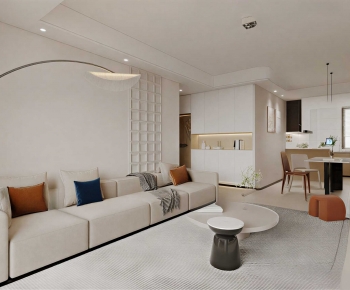 Modern A Living Room-ID:979948049