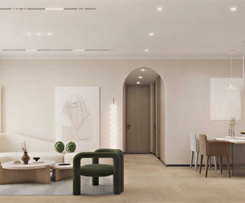 Modern A Living Room-ID:439444074