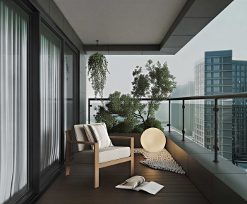 Modern Leisure Balcony-ID:699388035