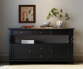 American Style Entrance Cabinet-ID:612890968