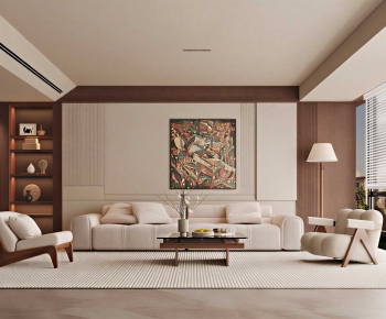 Modern A Living Room-ID:758760063