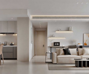 Modern A Living Room-ID:961081031