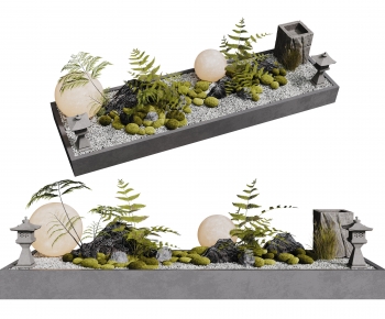 New Chinese Style Plant Landscaping-ID:271461016