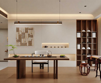 New Chinese Style Tea House-ID:385524038