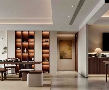 New Chinese Style Tea House-ID:166037089