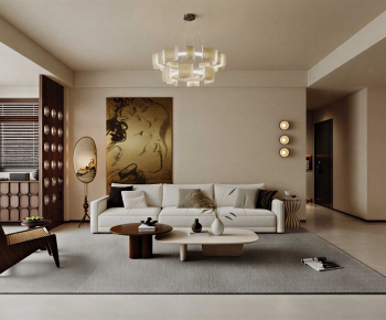 Wabi-sabi Style A Living Room-ID:482140061