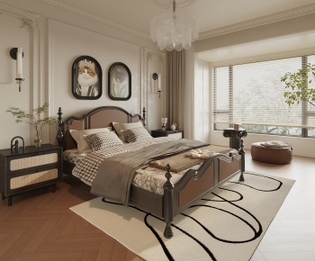 French Style Bedroom-ID:866710901