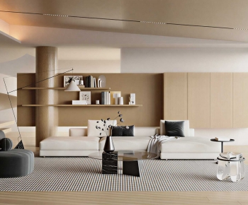 Modern A Living Room-ID:617638116