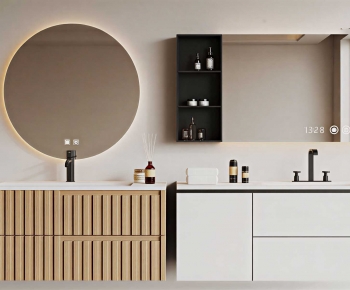 Modern Bathroom Cabinet-ID:913197992