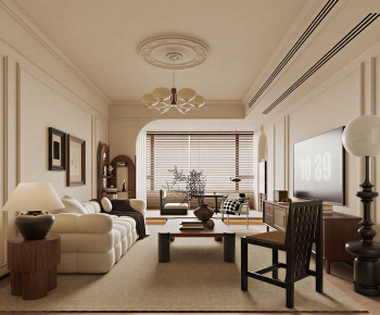 French Style A Living Room-ID:543473965