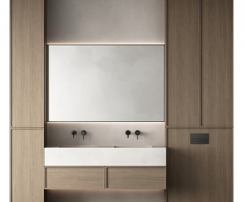 Modern Bathroom Cabinet-ID:392100892