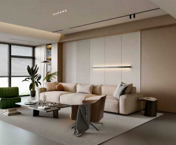 Modern A Living Room-ID:887579969