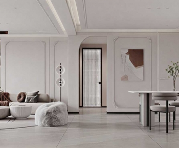 Modern A Living Room-ID:536726955