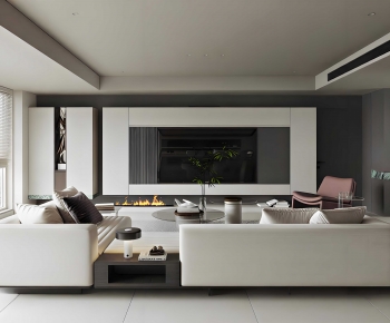 Modern A Living Room-ID:430808079