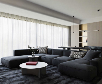 Modern A Living Room-ID:400990011