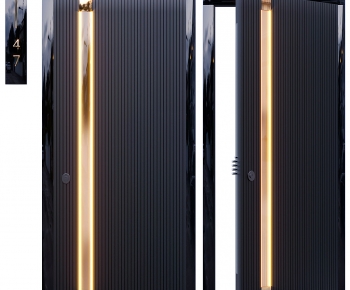 Modern Entrance Door-ID:458411936