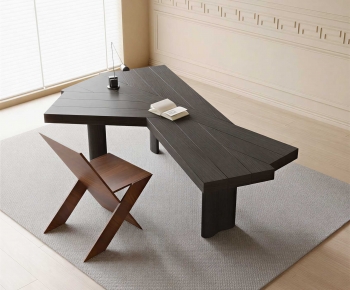 Modern Computer Desk And Chair-ID:242568028