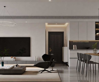 Modern A Living Room-ID:117470986