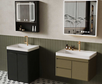 Modern Bathroom Cabinet-ID:858146917