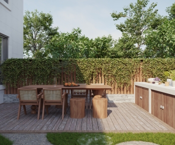 Modern Courtyard/landscape-ID:657037025