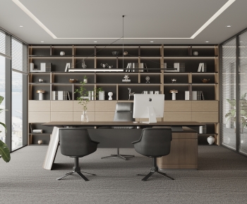 Modern Manager's Office-ID:805819036