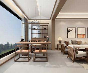 New Chinese Style Tea House-ID:208767891