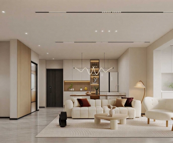 Modern A Living Room-ID:713824992