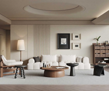 Modern A Living Room-ID:888505944