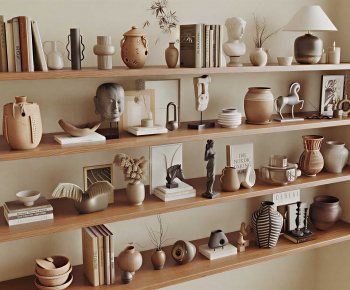 Wabi-sabi Style Decorative Set-ID:124764928