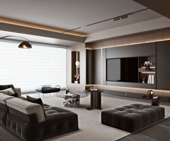 Modern A Living Room-ID:222284089