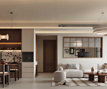 Modern A Living Room-ID:756805908