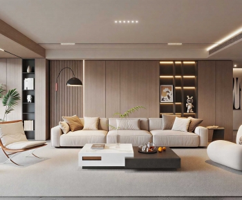 Modern A Living Room-ID:747706895