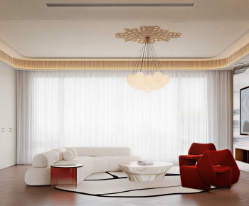 Modern A Living Room-ID:815713881