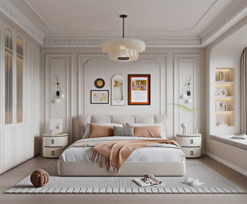French Style Bedroom-ID:287693022