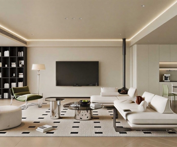 Modern A Living Room-ID:588351968