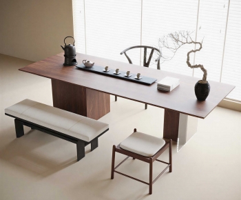 New Chinese Style Tea Tables And Chairs-ID:669882067