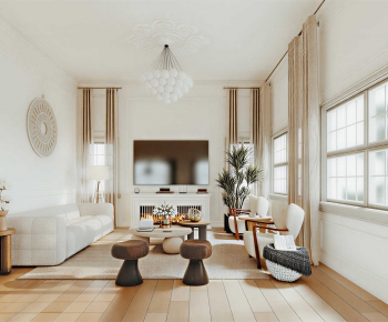 American Style A Living Room-ID:303423887