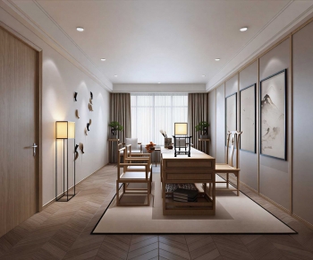 New Chinese Style Study Space-ID:963665014