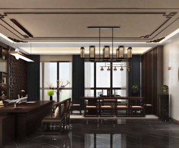 New Chinese Style Manager's Office-ID:511717087