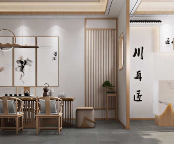 New Chinese Style Tea House-ID:242141014