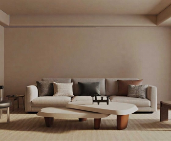 Wabi-sabi Style A Living Room-ID:585357906