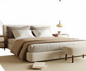 Modern Double Bed-ID:329977999
