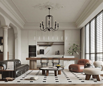 French Style A Living Room-ID:473078018