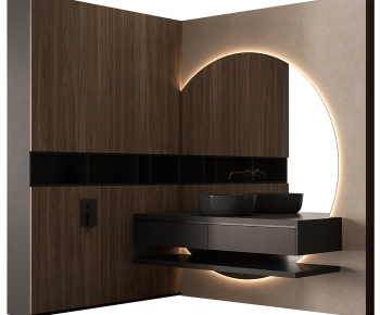 Modern Bathroom Cabinet-ID:459508913